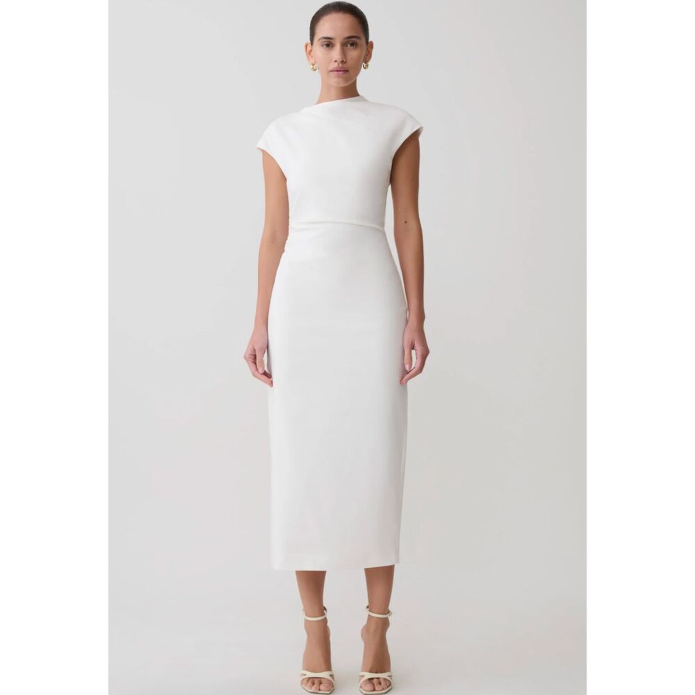 Lorena Cotton Midi Dress from the fashion label MESHKI NWT